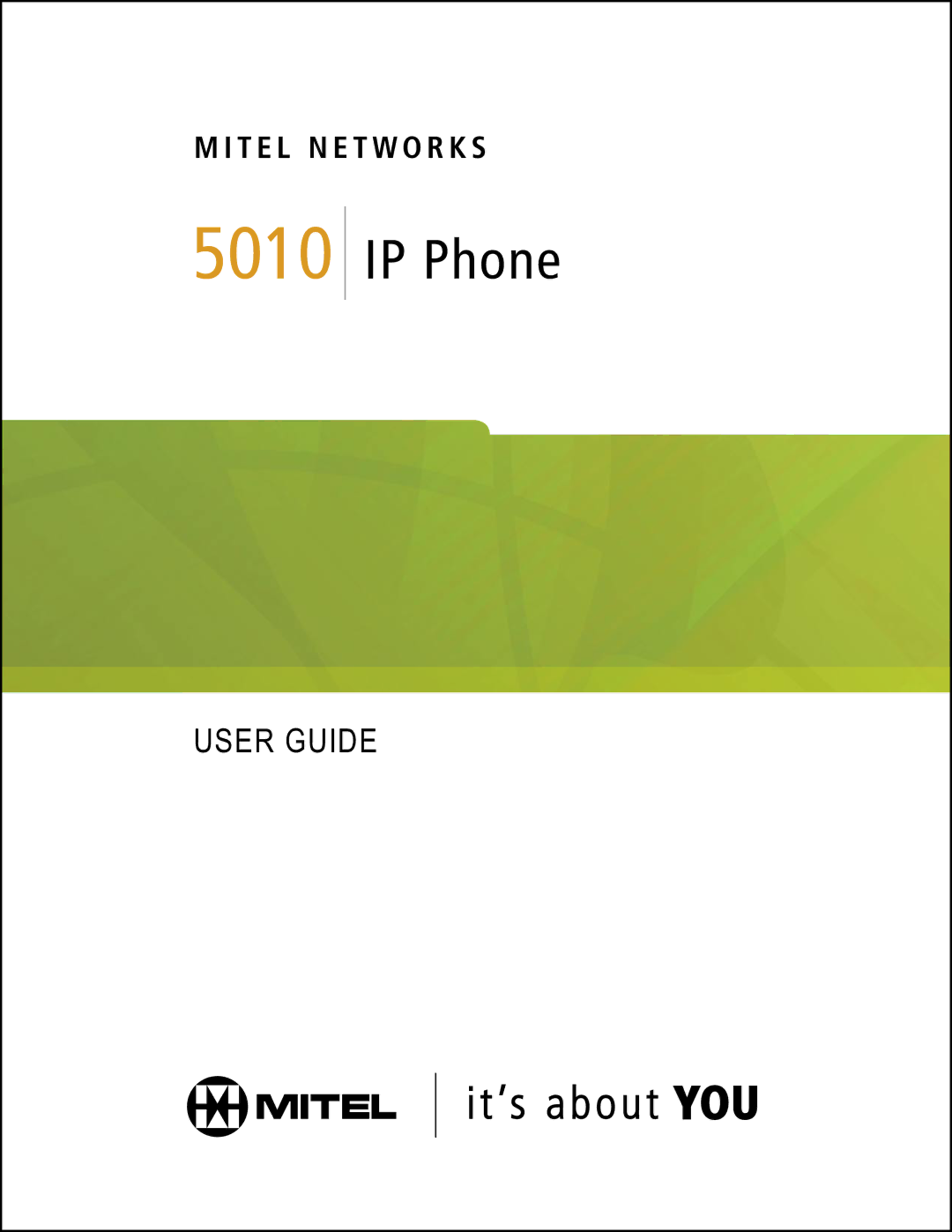 Mitel 5010 manual 