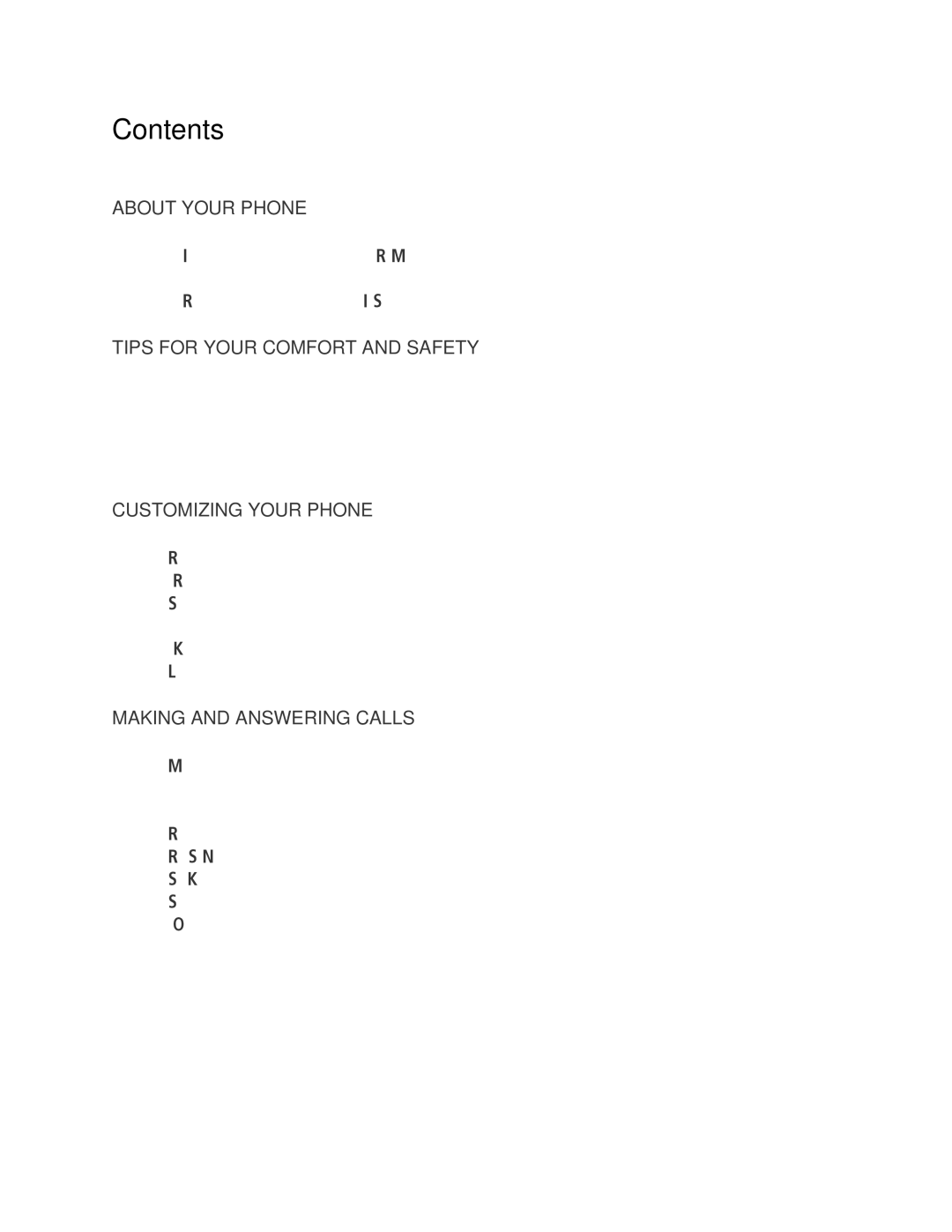 Mitel 5020 manual Contents 