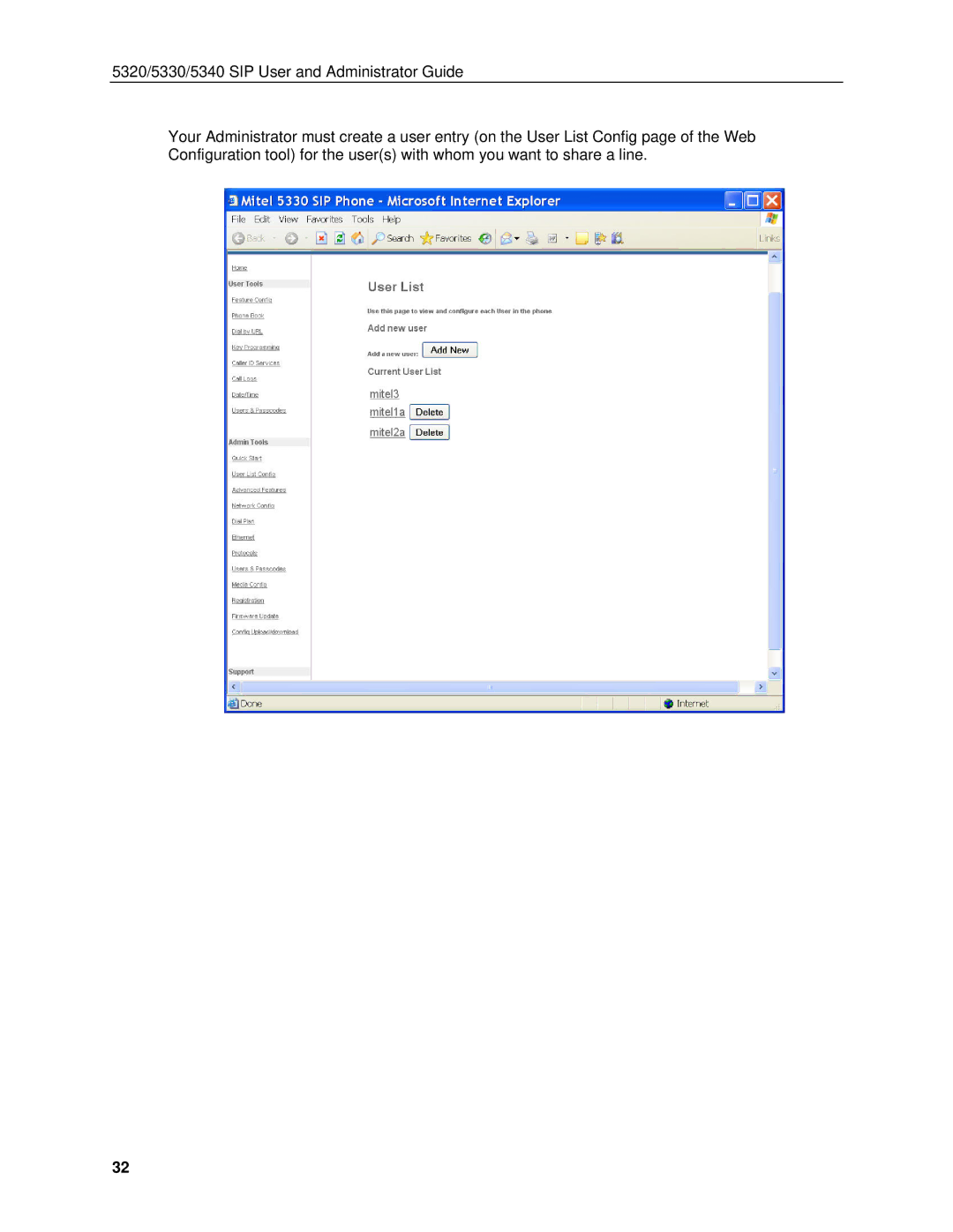 Mitel 5340, 5330 manual 