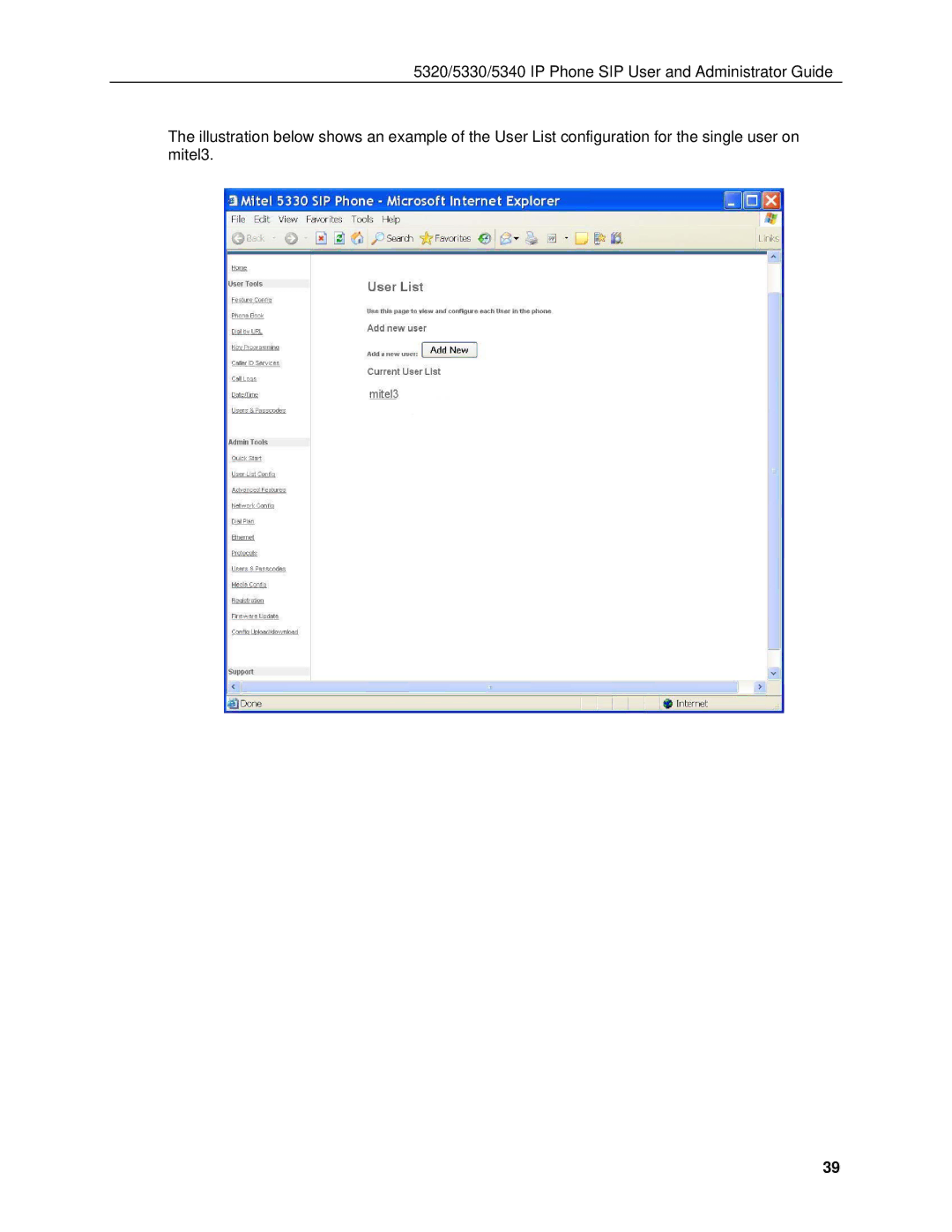 Mitel 5330, 5340 manual 