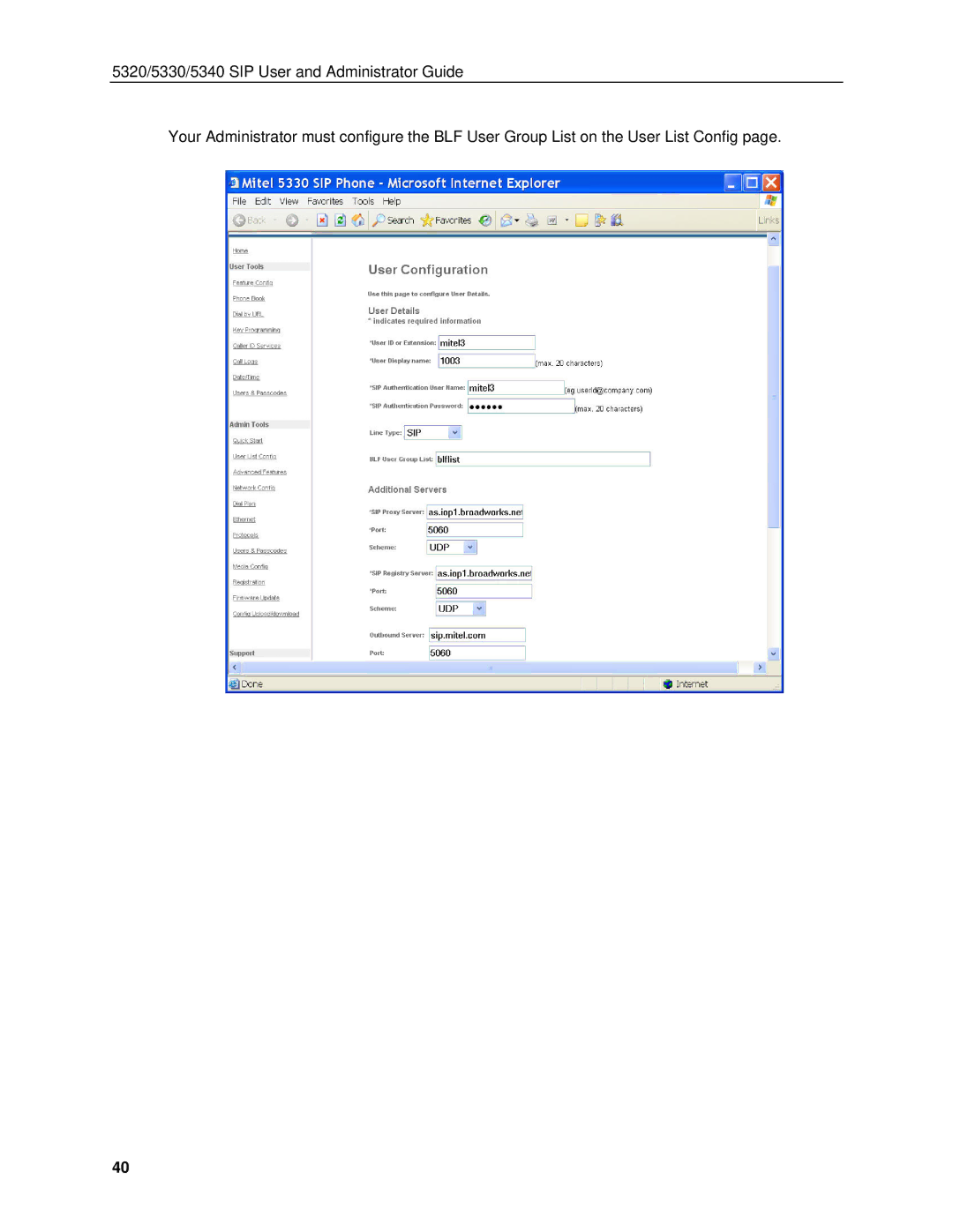 Mitel 5340, 5330 manual 