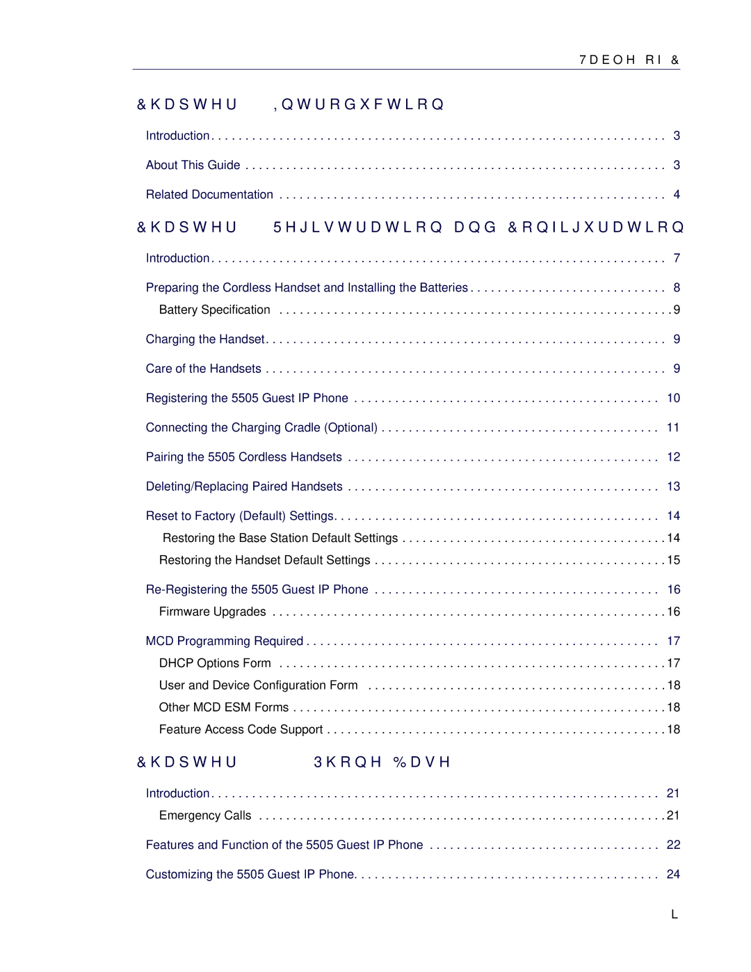 Mitel 5505 manual Introduction 