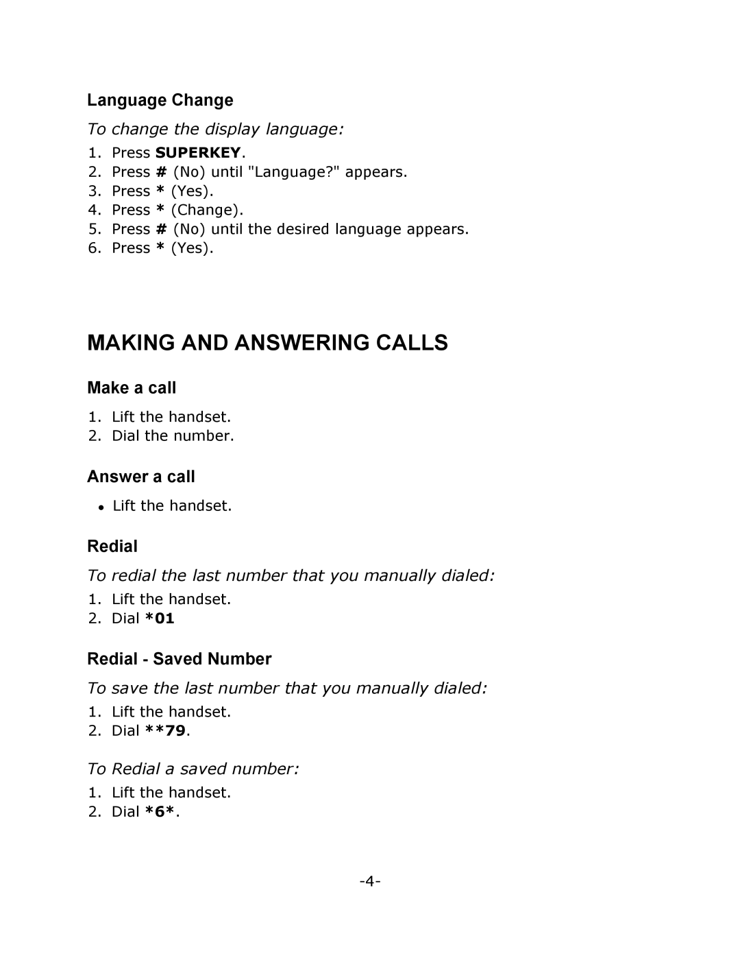 Mitel 7000 Series manual Making and Answering Calls 