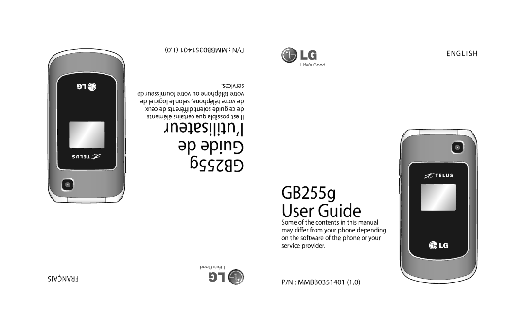 Mitel GB255G manual User Guide 