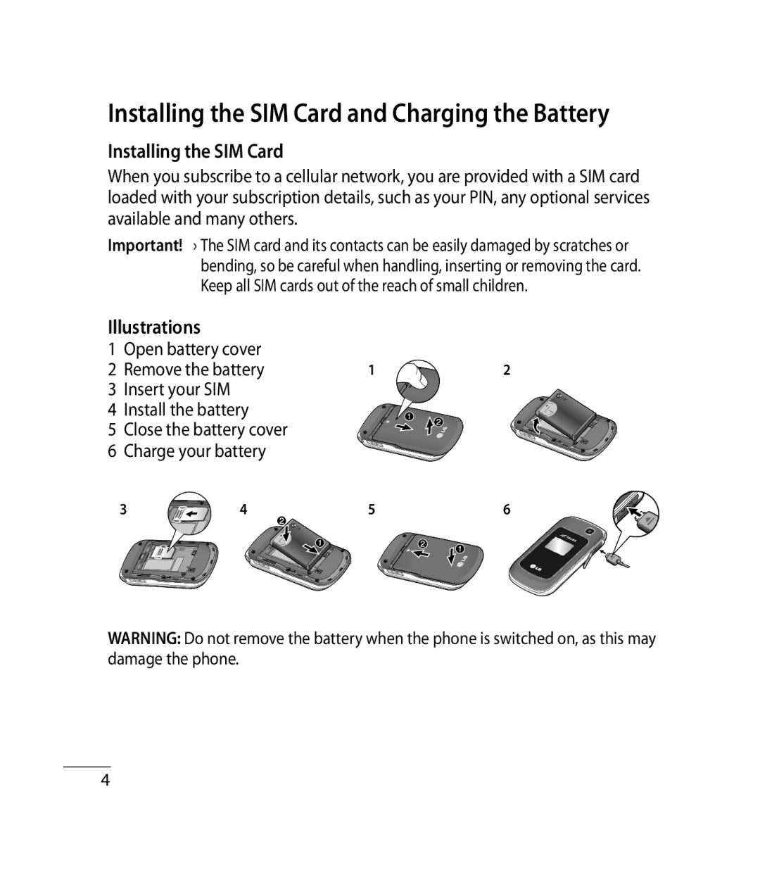 Mitel GB255G manual Installing the SIM Card, Illustrations 