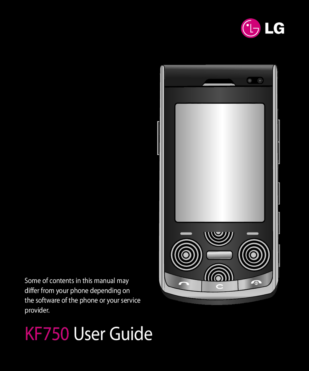 Mitel manual KF750 User Guide 