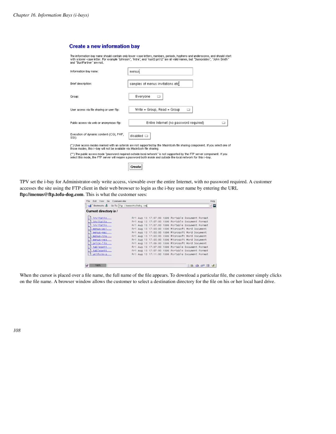 Mitel SME Server V5 with ServiceLink manual 108 