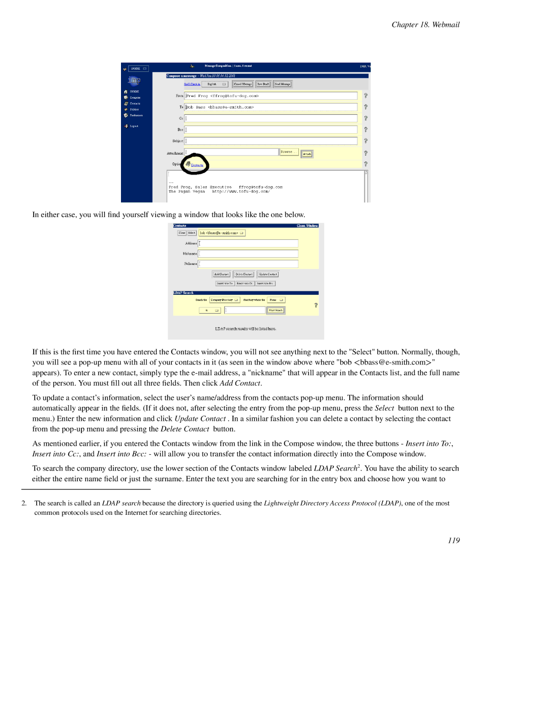 Mitel SME Server V5 with ServiceLink manual 119 