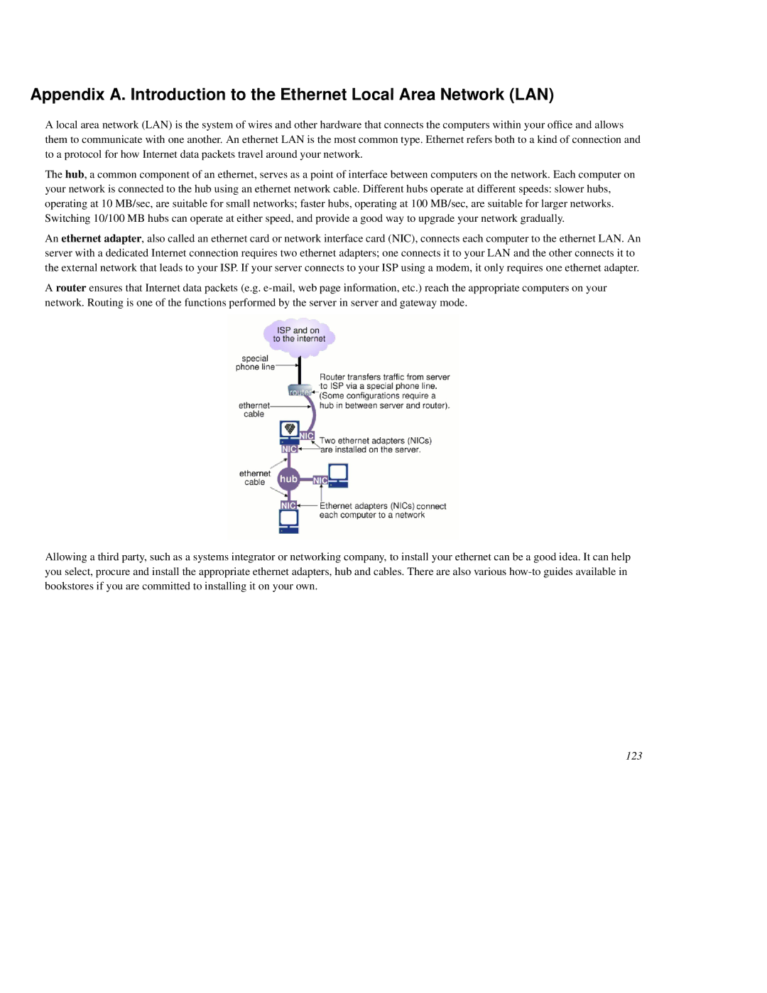 Mitel SME Server V5 with ServiceLink manual 123 