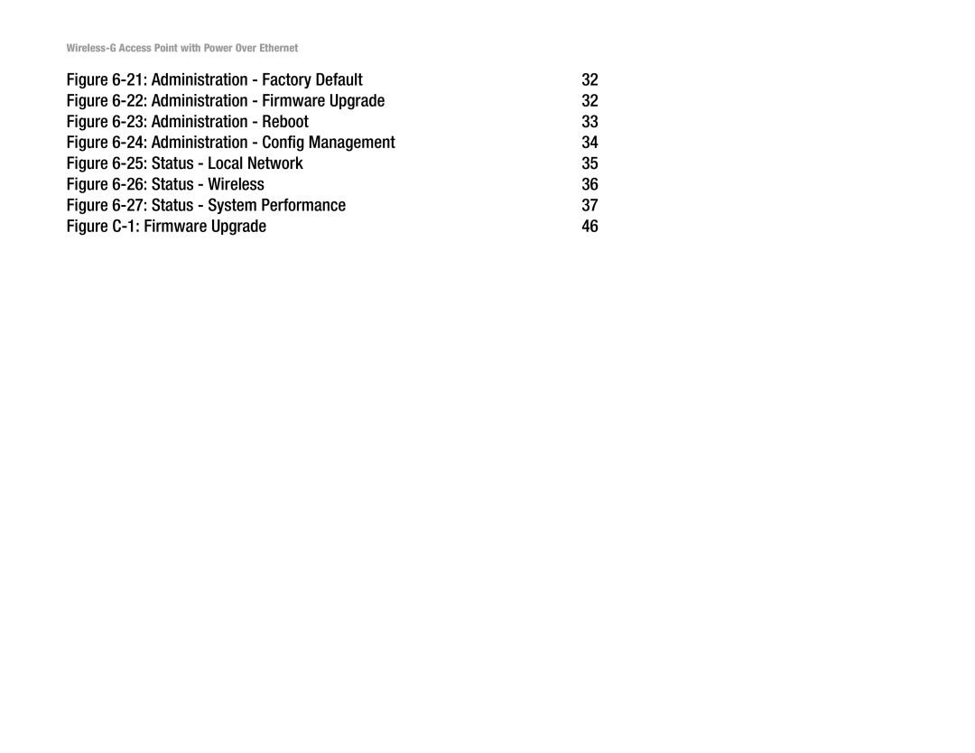 Mitel WAP54GP manual Administration Factory Default 