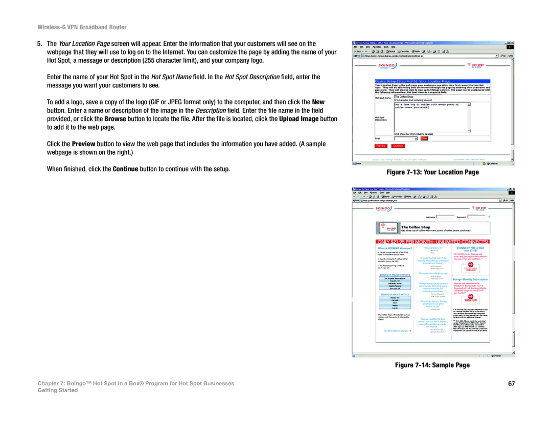 Mitel WRV54G manual Your Location 