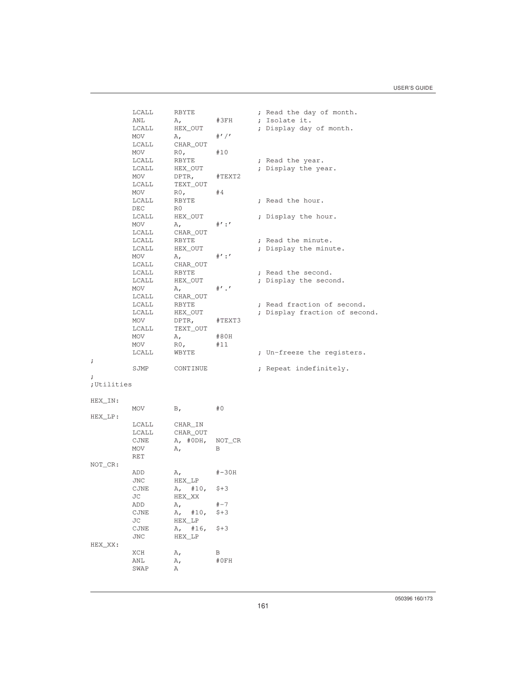 Mitsubishi DS5000TK, DS907x SIP manual 161 