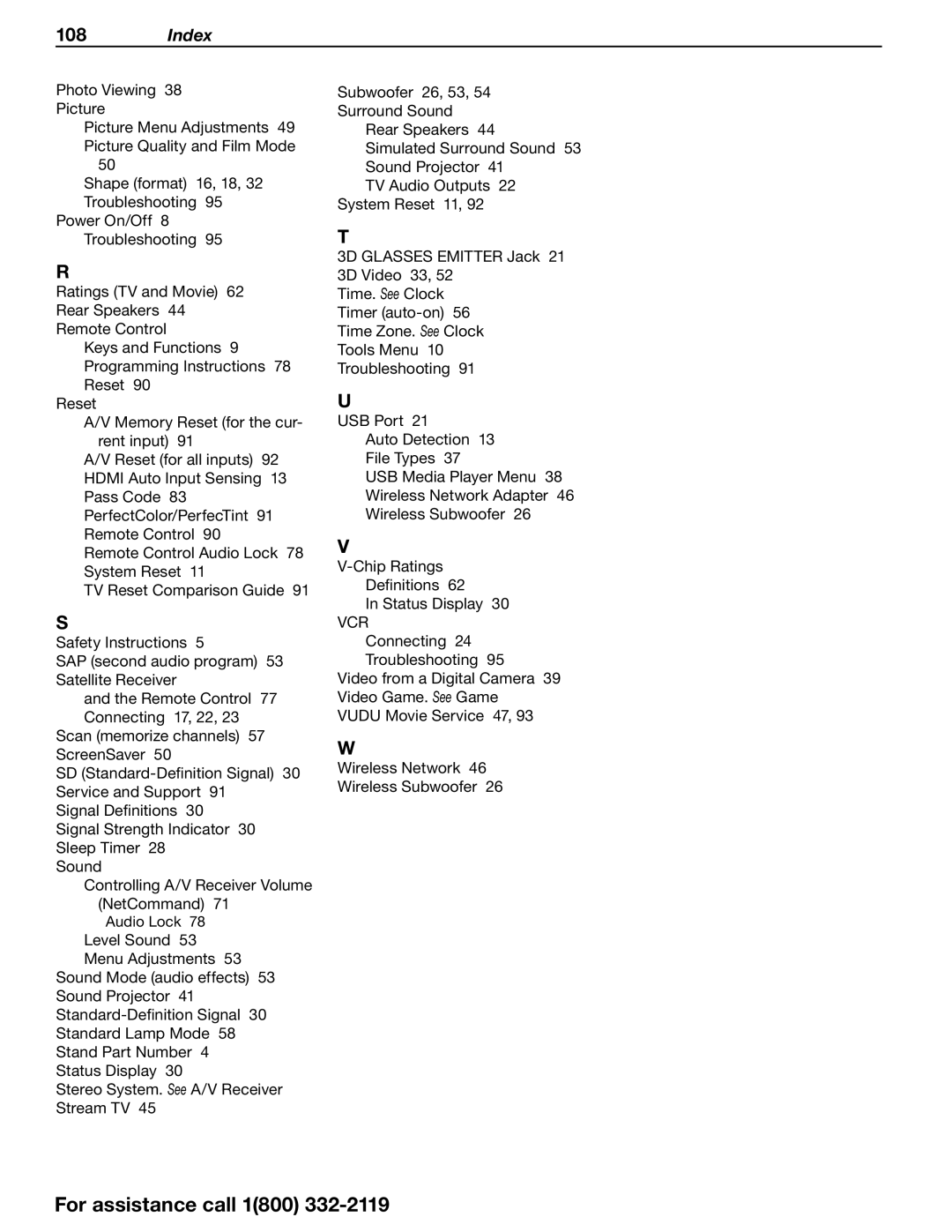 Mitsubishi Electronics 838 SERIES manual Index 