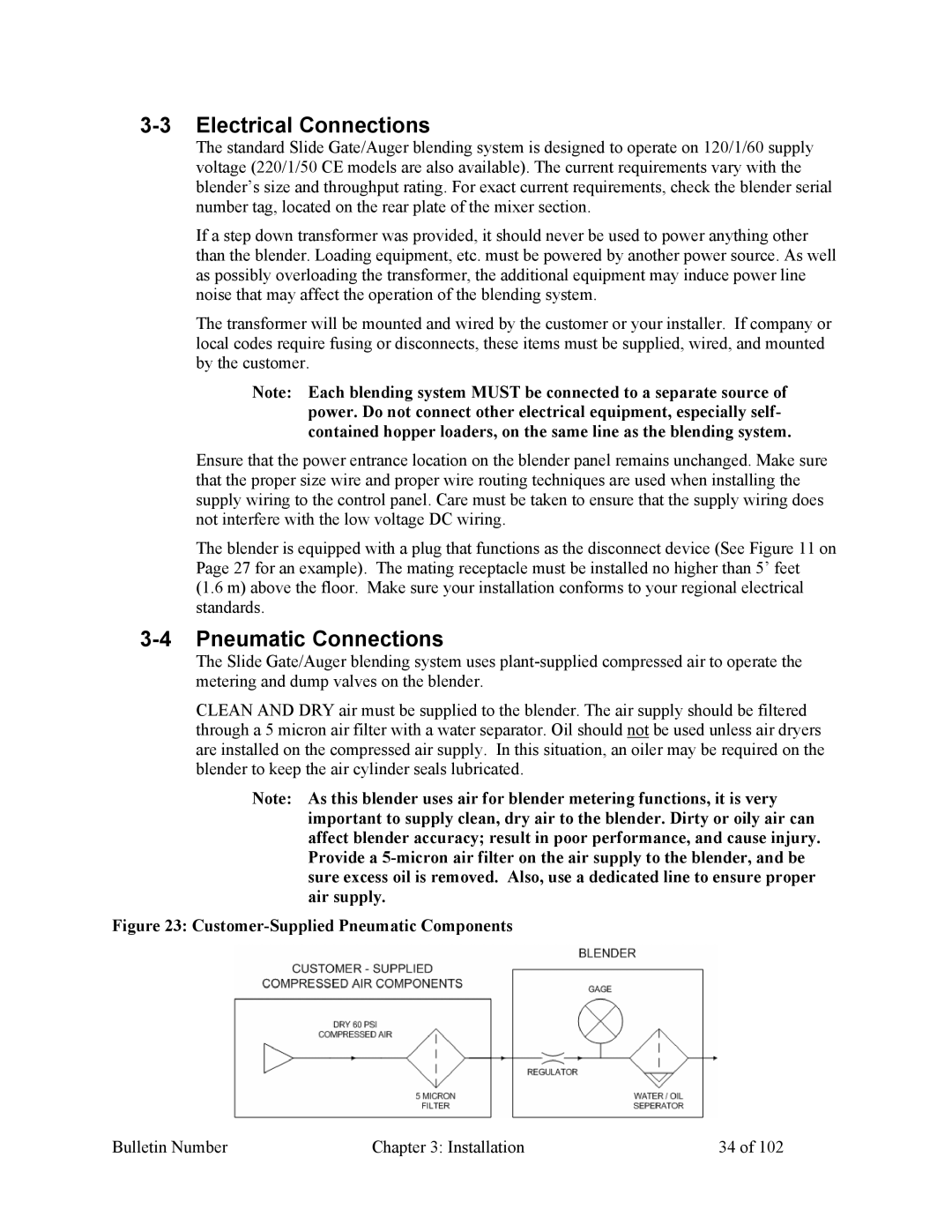 Mitsubishi Electronics 882.00207.00 specifications Electrical Connections, Pneumatic Connections 