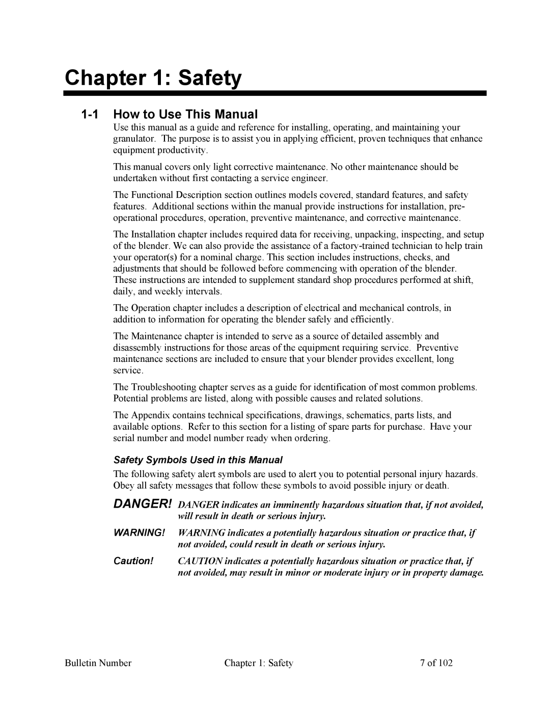 Mitsubishi Electronics 882.00207.00 specifications How to Use This Manual, Safety Symbols Used in this Manual 