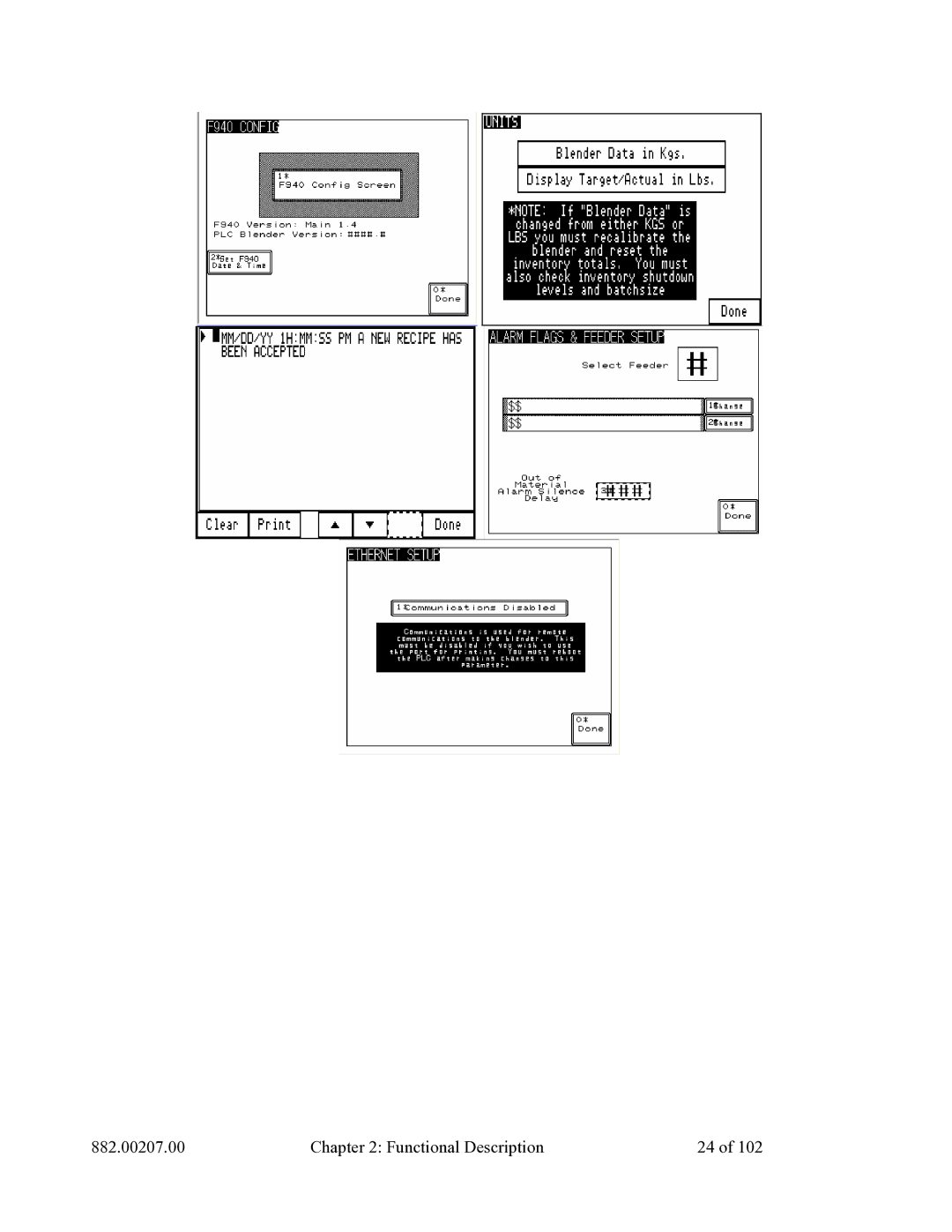 Mitsubishi Electronics 882.00207.00 specifications Functional Description 