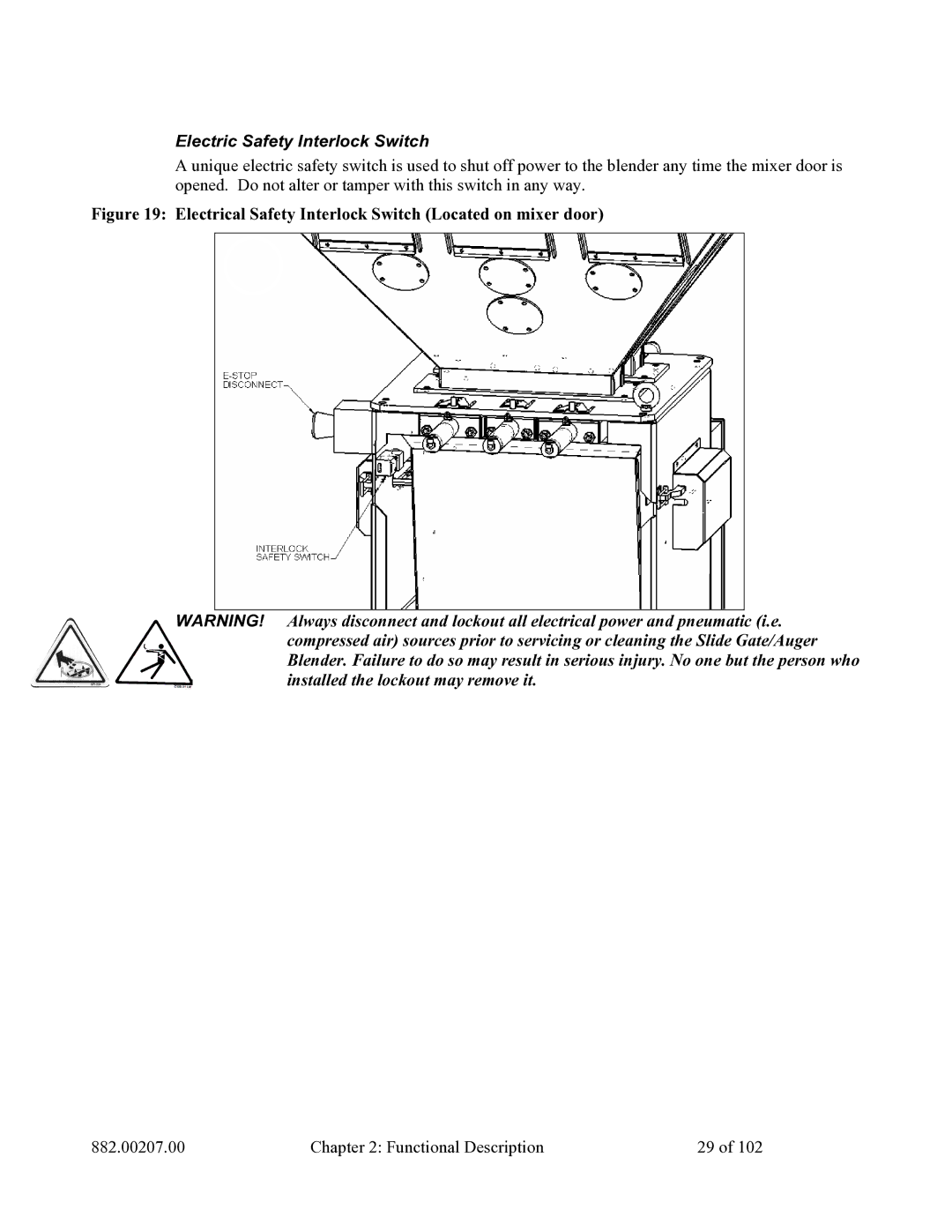 Mitsubishi Electronics 882.00207.00 specifications Electric Safety Interlock Switch 