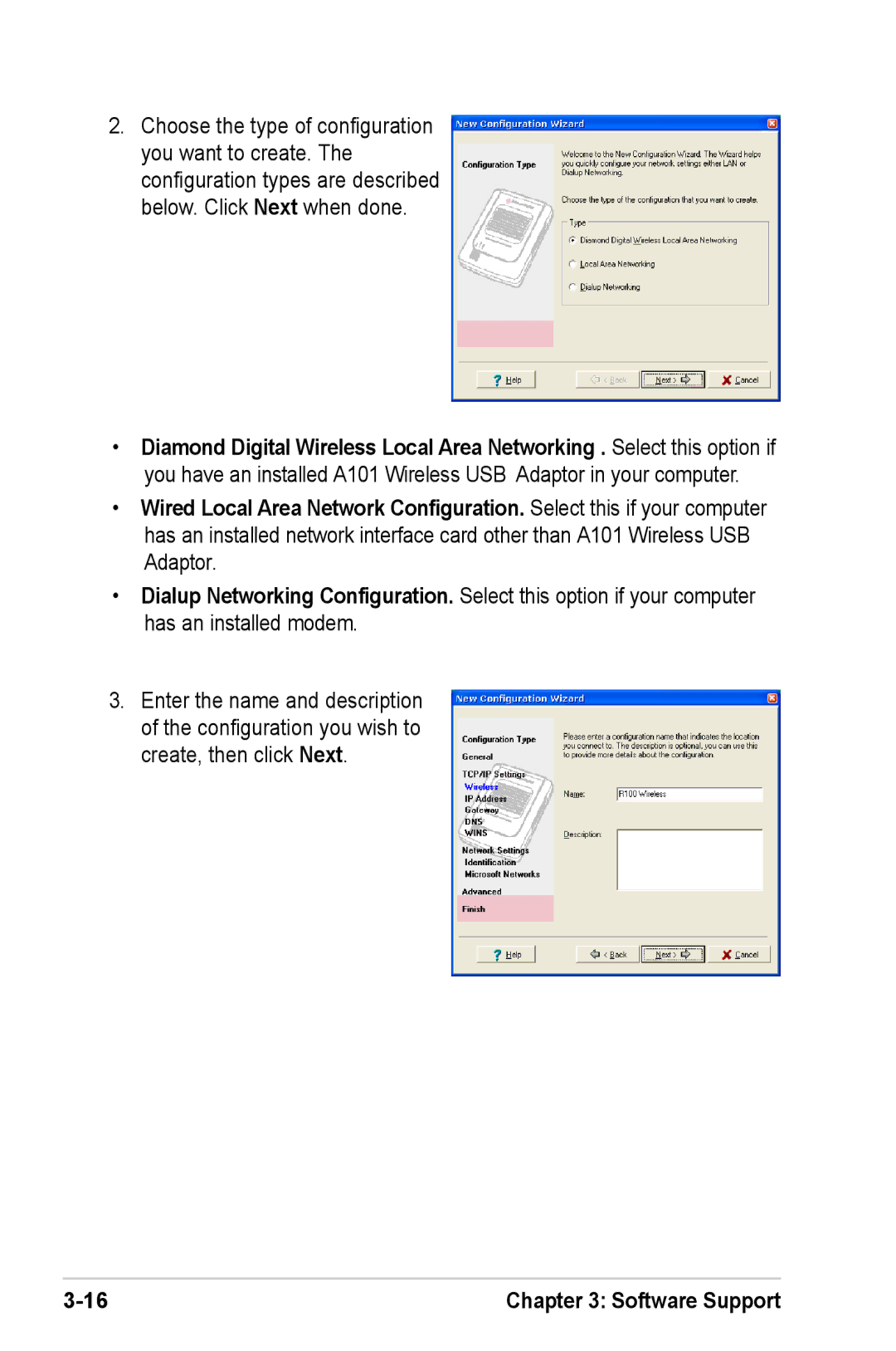 Mitsubishi Electronics A101 user manual Software Support 