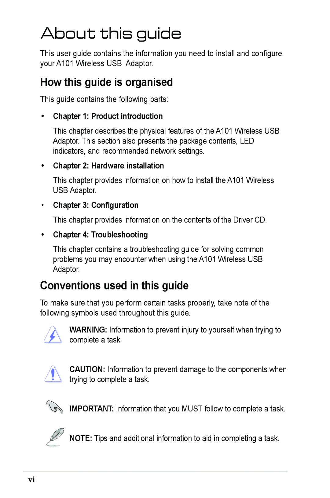 Mitsubishi Electronics A101 user manual About this guide, How this guide is organised, Conventions used in this guide 