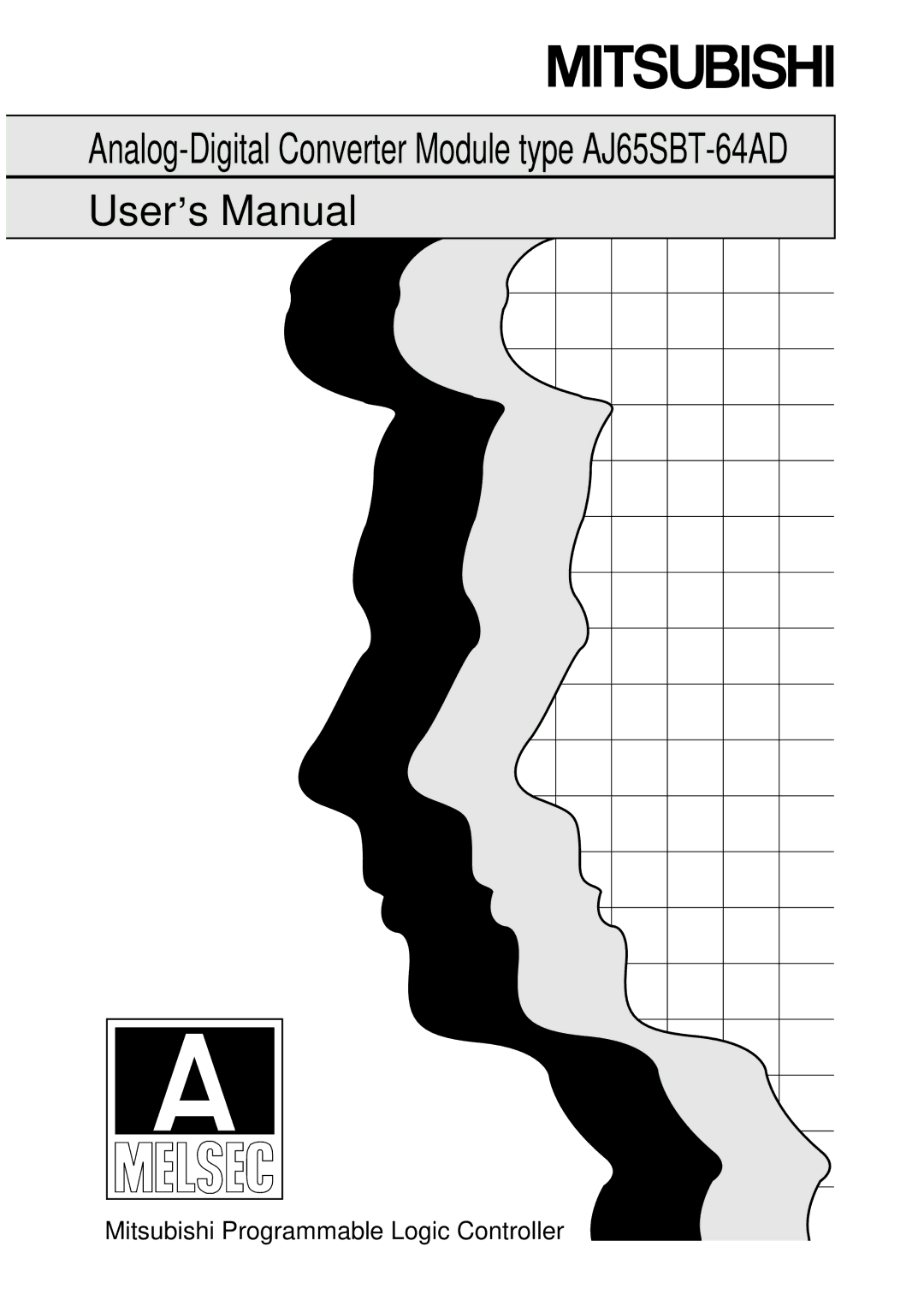 Mitsubishi Electronics AJ65SBT-64AD user manual User,s Manual 