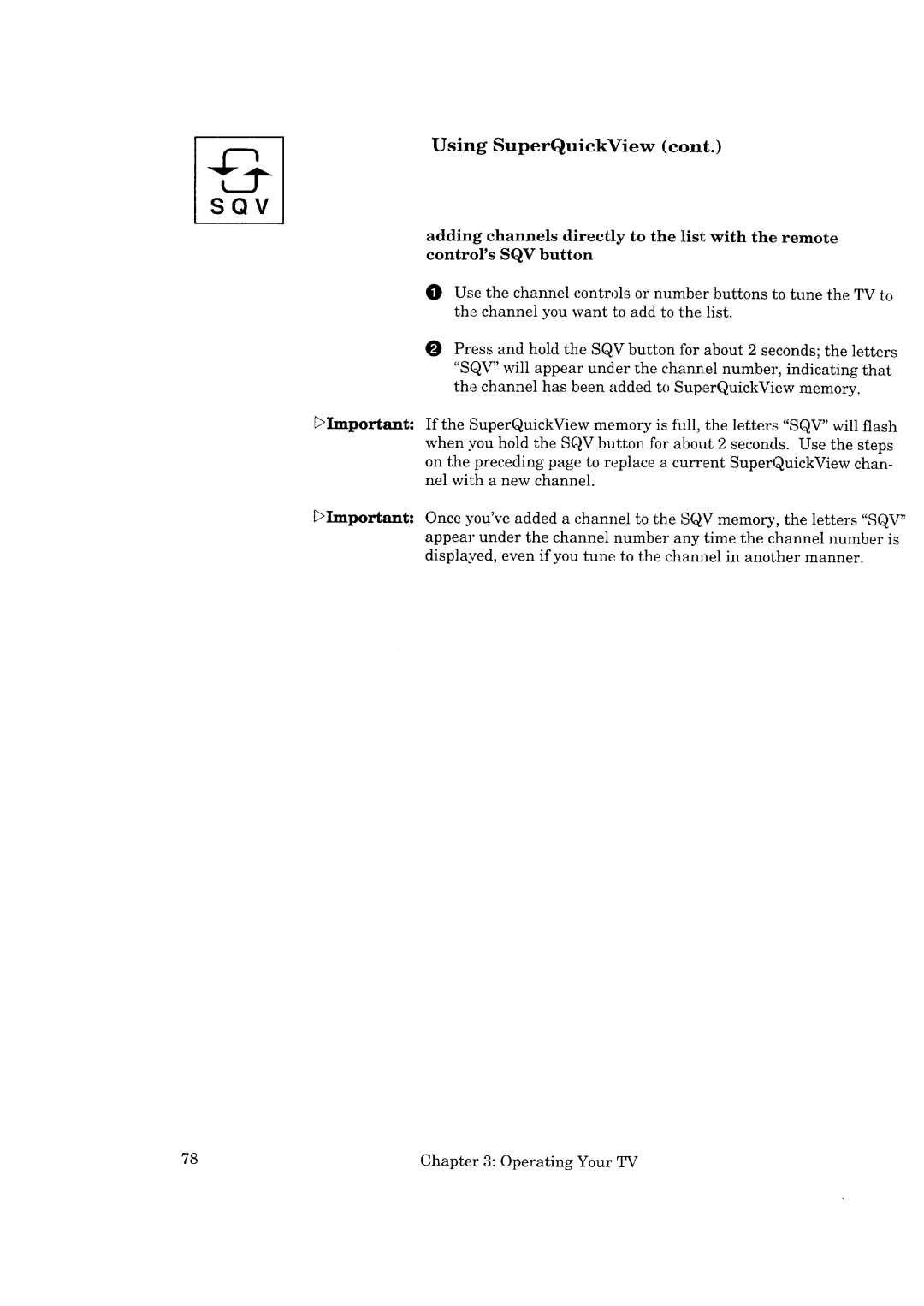 Mitsubishi Electronics CS-35207, CK-35308, CK-32307, CS-40307 manual Sqv 