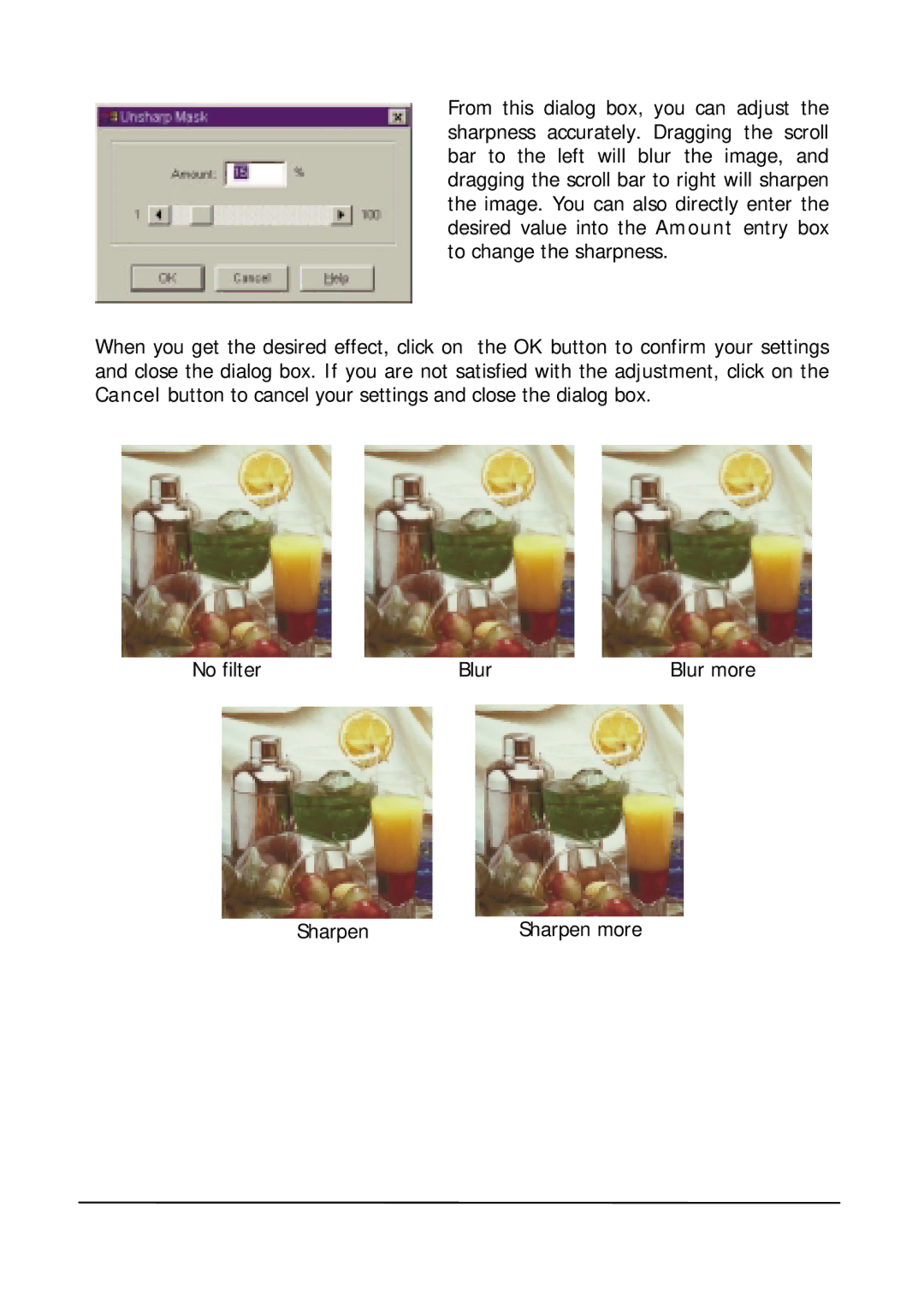 Mitsubishi Electronics DV1248ST user manual Sharpen more 