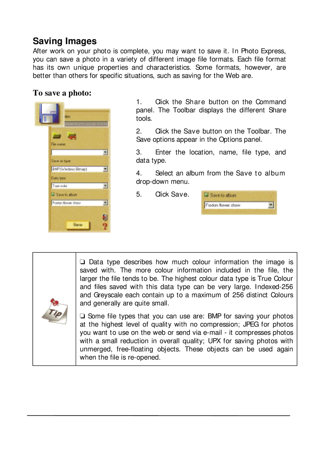 Mitsubishi Electronics DV1248ST user manual Saving Images, To save a photo 