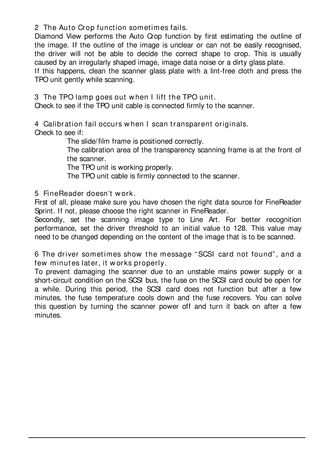 Mitsubishi Electronics DV1248ST user manual TPO lamp goes out when I lift the TPO unit 