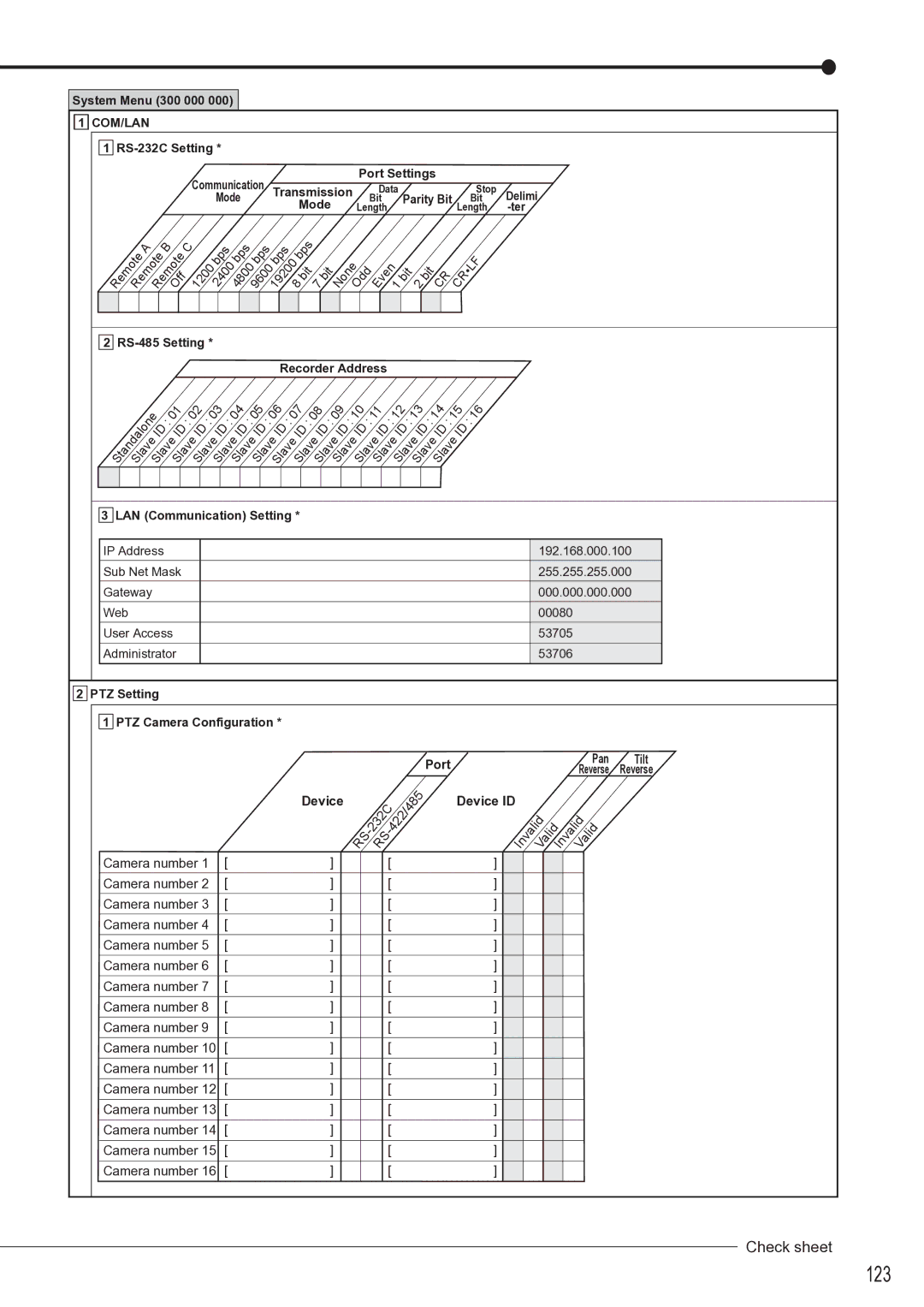 Mitsubishi Electronics DX-TL4516U instruction manual 123 