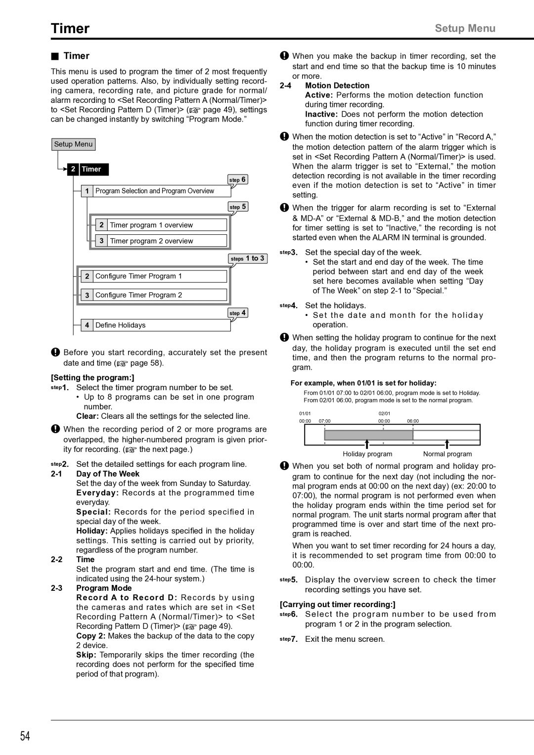 Mitsubishi Electronics DX-TL4516U instruction manual Timer 