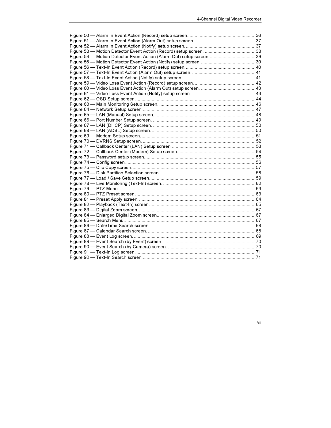 Mitsubishi Electronics DX-TL4U manual Alarm In Event Action Record setup screen 