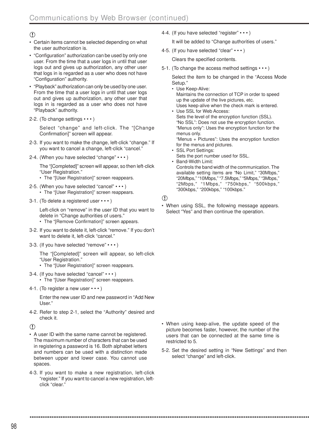 Mitsubishi Electronics DX-TL5000E instruction manual When you have selected cancel, If you have selected cancel 