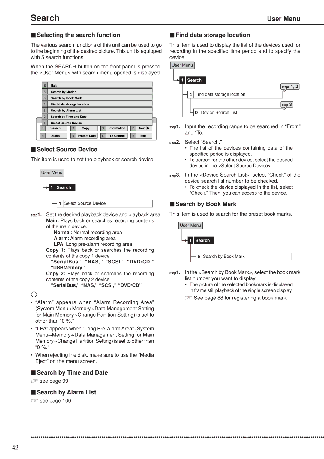 Mitsubishi Electronics DX-TL5000U instruction manual Search 