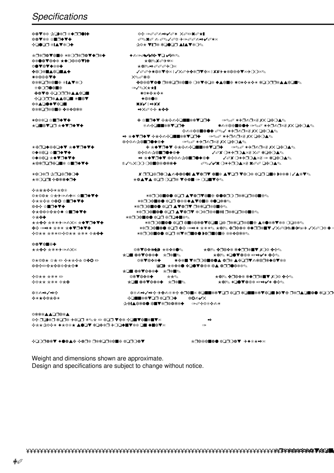 Mitsubishi Electronics DX-TL950E operation manual Specifications, Connectors, Gnd, Call OUT/CALL OUT GND, 10BASE-T 