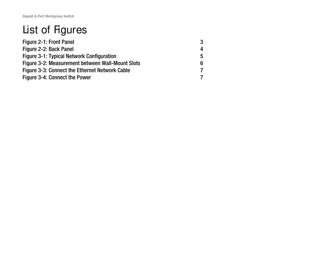 Mitsubishi Electronics EG008W manual List of Figures, Front Panel 