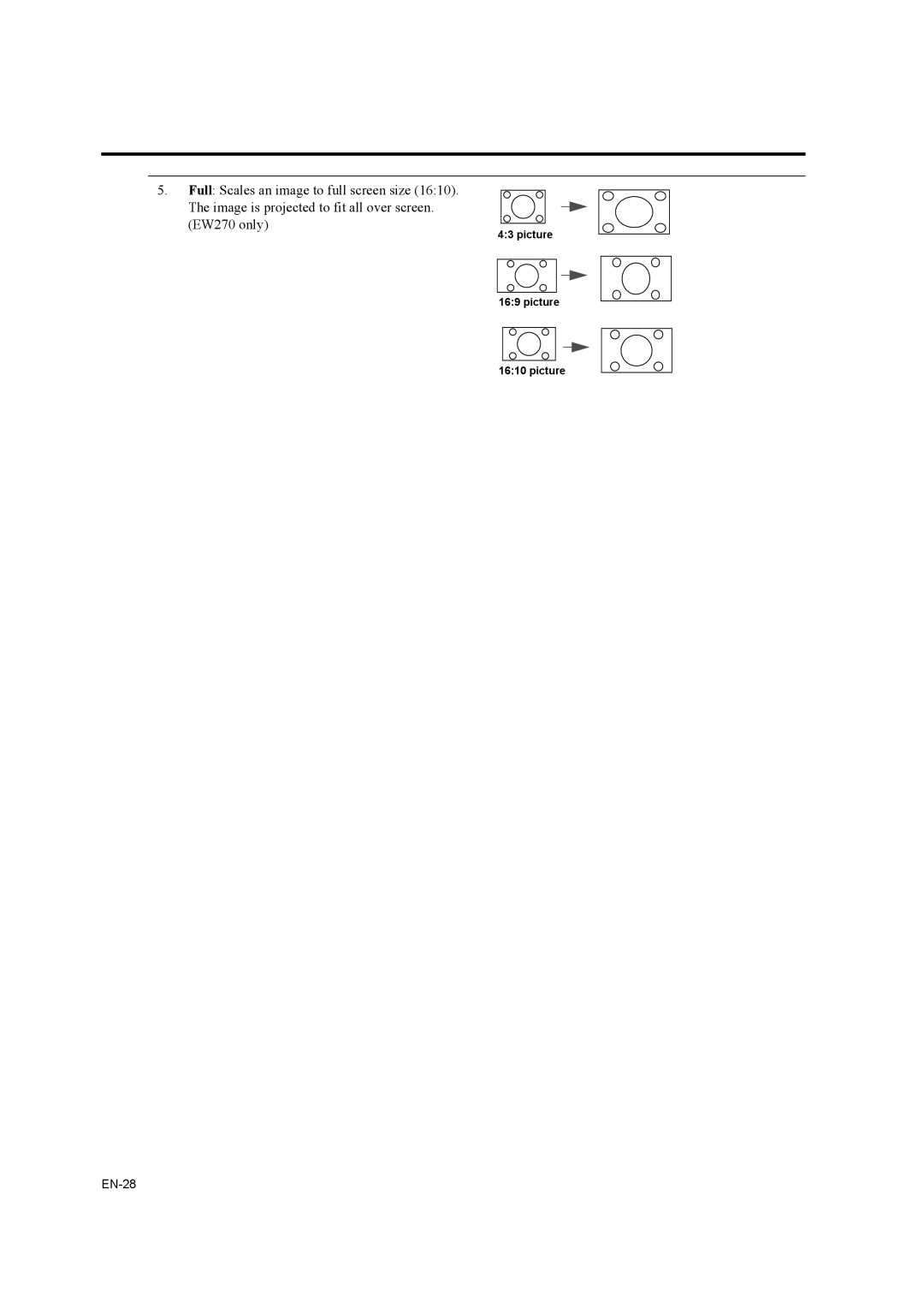 Mitsubishi Electronics EW270U user manual EN-28 