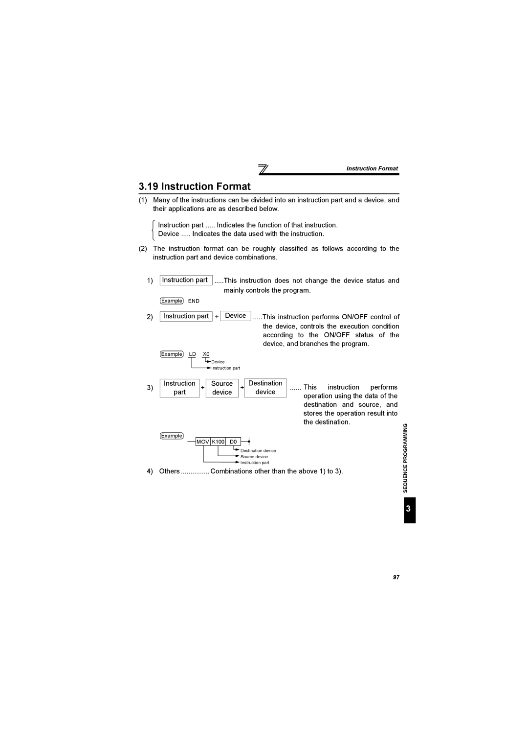 Mitsubishi Electronics FR-A700, 700 Series specifications Instruction Format 