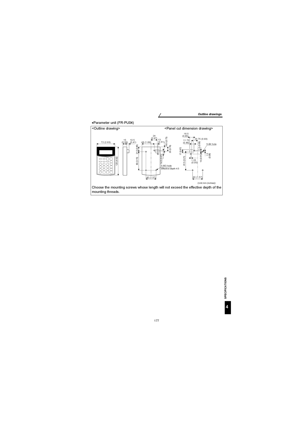 Mitsubishi Electronics FR-S500 instruction manual 177 