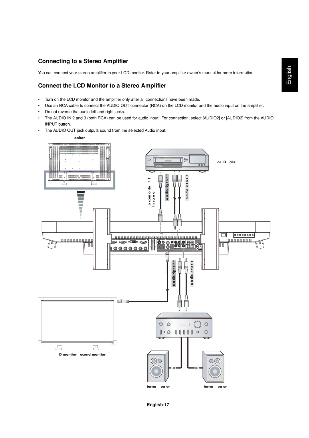 Mitsubishi Electronics LDT32IV, LDT37IV manual English-17 