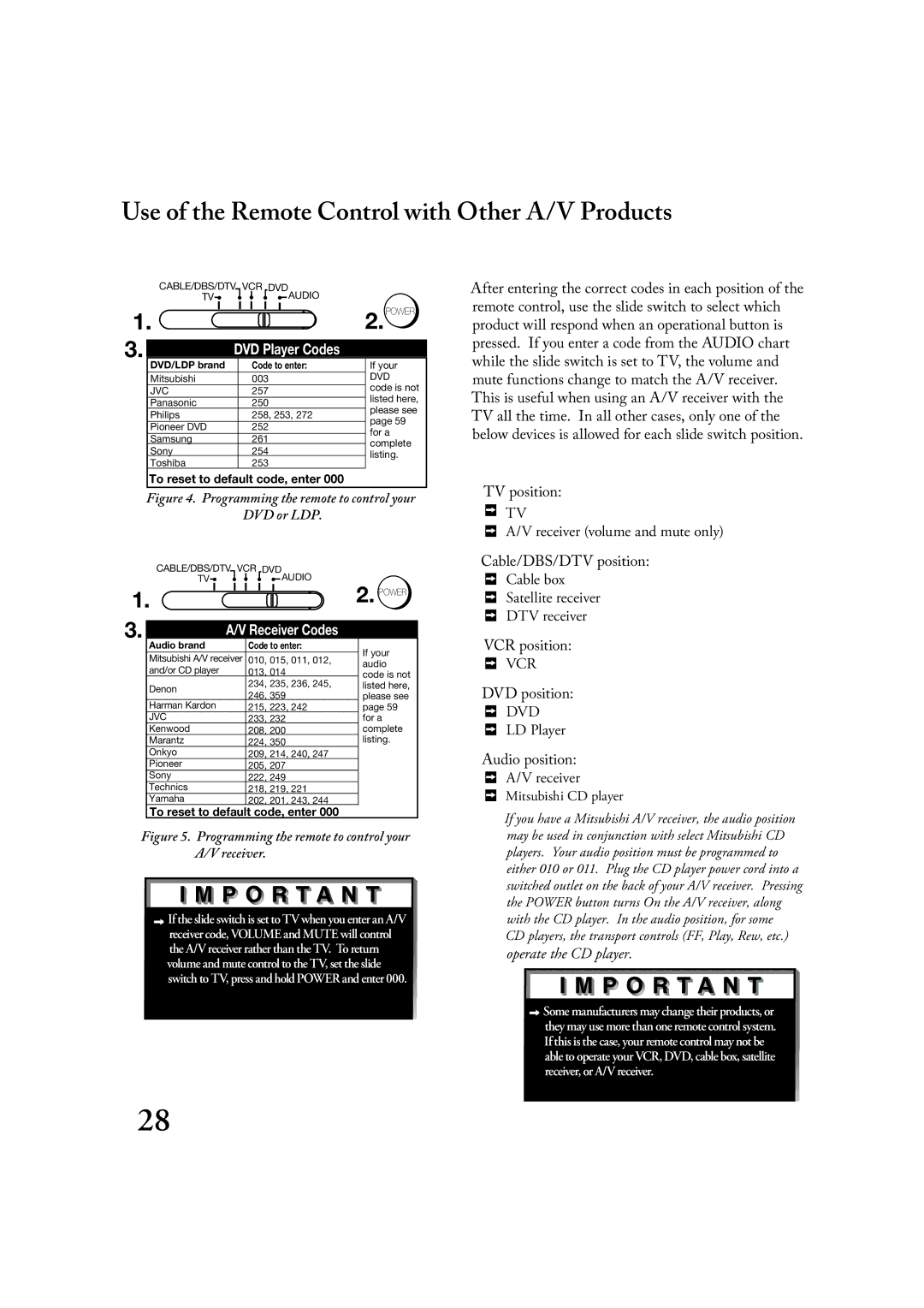 Mitsubishi Electronics LT-2220, LT-3020 manual Vcr 