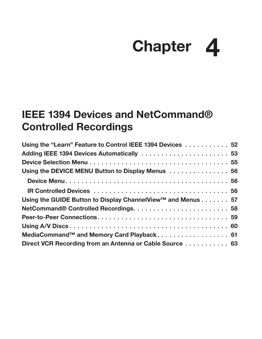 Mitsubishi Electronics LT-3780, LT-3280 manual Ieee 1394 Devices and NetCommand Controlled Recordings 