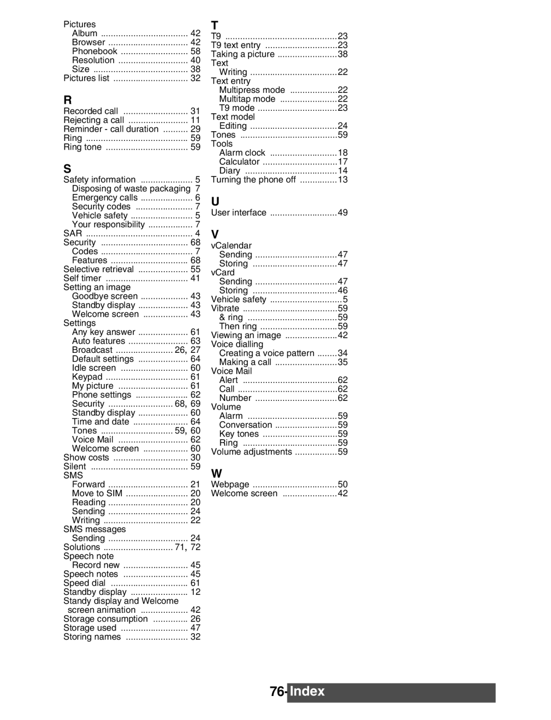 Mitsubishi Electronics M342i manual Sms 