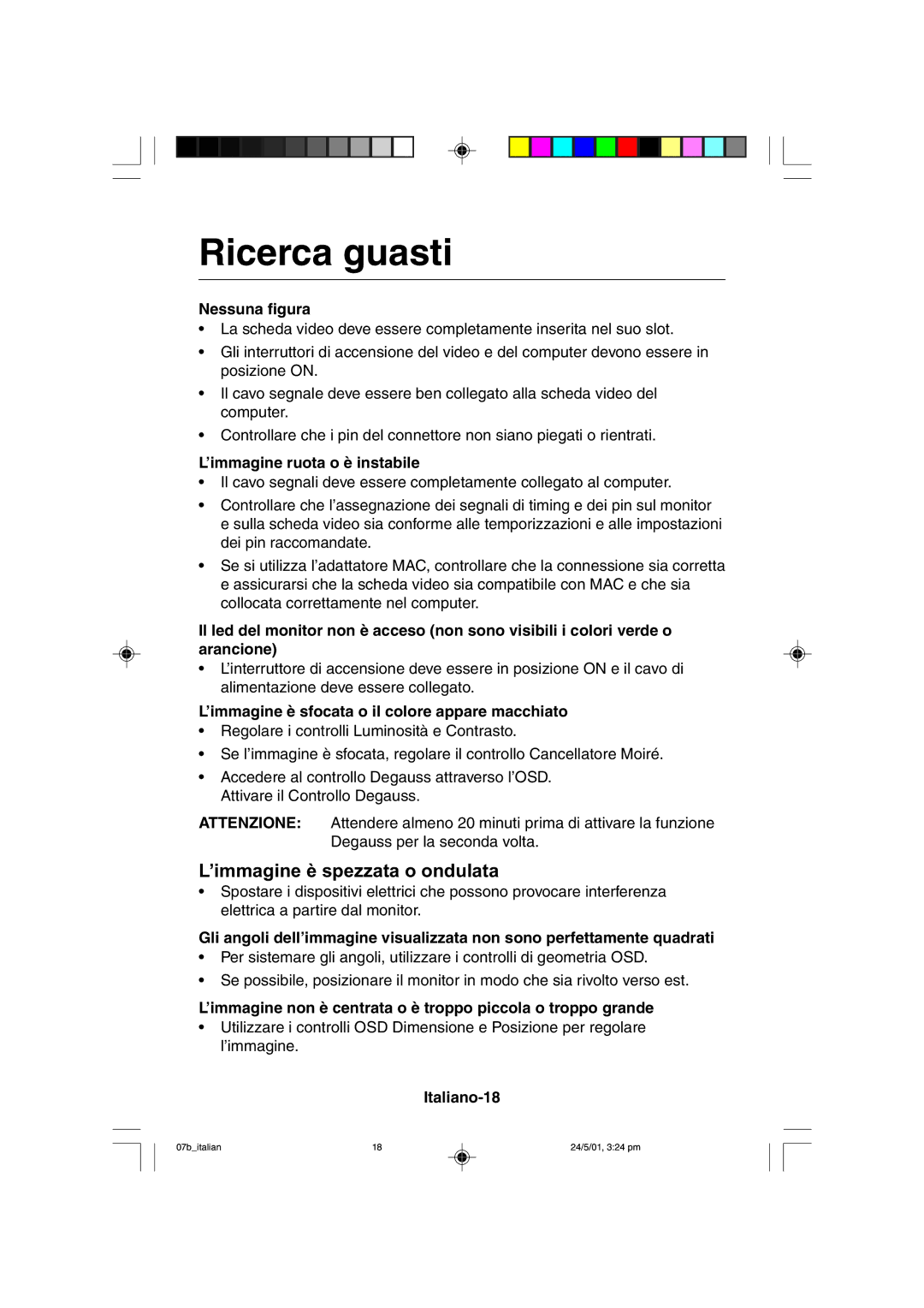 Mitsubishi Electronics M557 user manual Ricerca guasti 