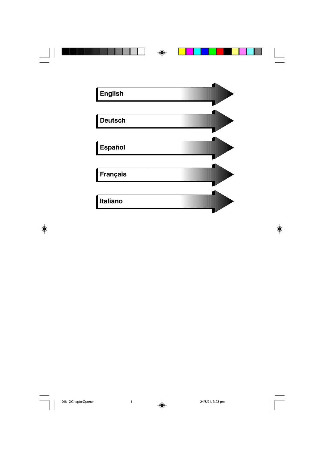 Mitsubishi Electronics M557 user manual English Deutsch Español Français Italiano 