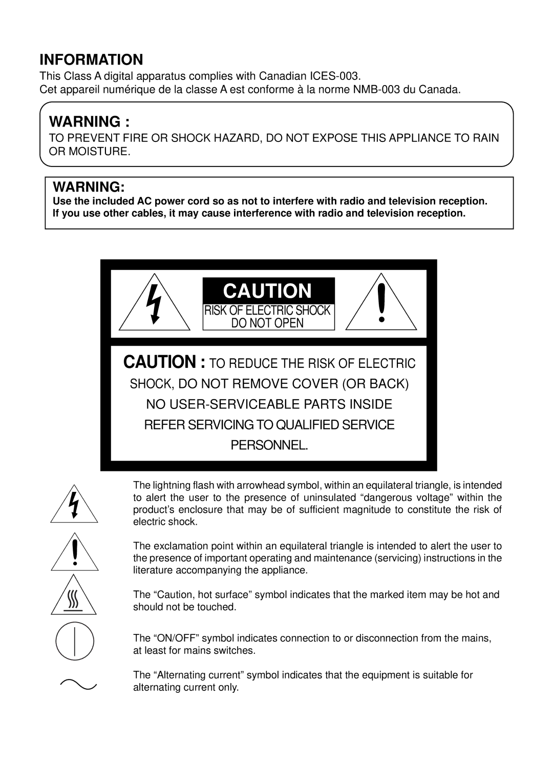 Mitsubishi Electronics CP9500DW, Mitsubishi Electric Digital Color Printer operation manual Information 