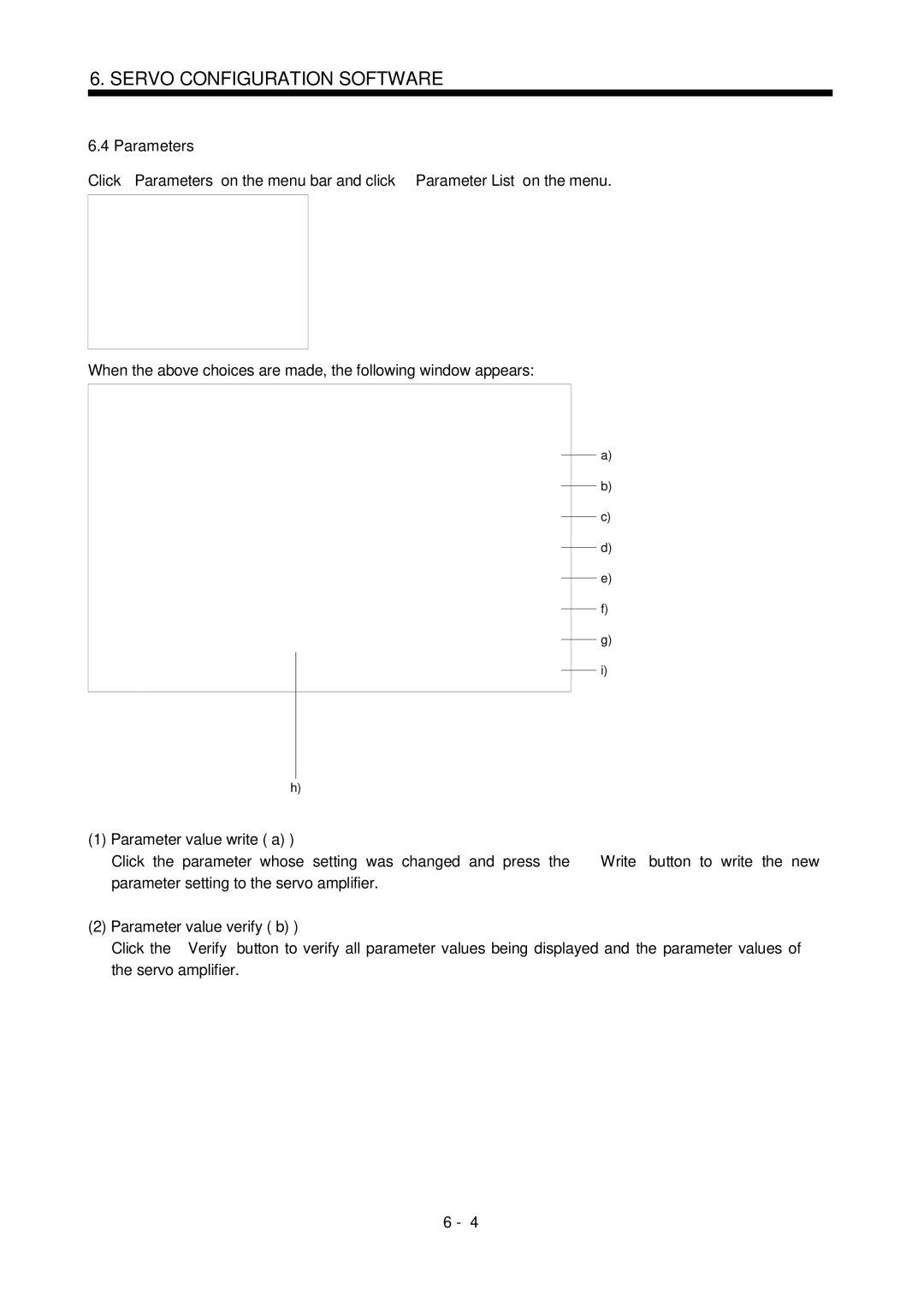 Mitsubishi Electronics MR-J2S- CL specifications Parameters, Parameter value write a, Parameter value verify b 