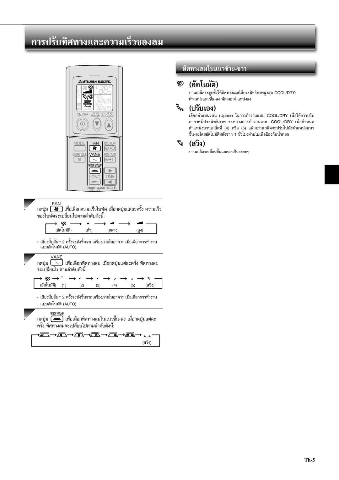 Mitsubishi Electronics MS-SFD18VC «‘ß, ‡≈Á¥-‡≈ËÕπ¢÷Èπ·≈-≈ß‡ªìπ√-¬-Ê, ¢÷Èπ-≈ß‚¥¬Õµ‚π¡-µ‘À≈-ß- 1 «‚¡ßºàπ‰ª‡æËÕªÑÕßË-ππÈÀ¬- ¥ 