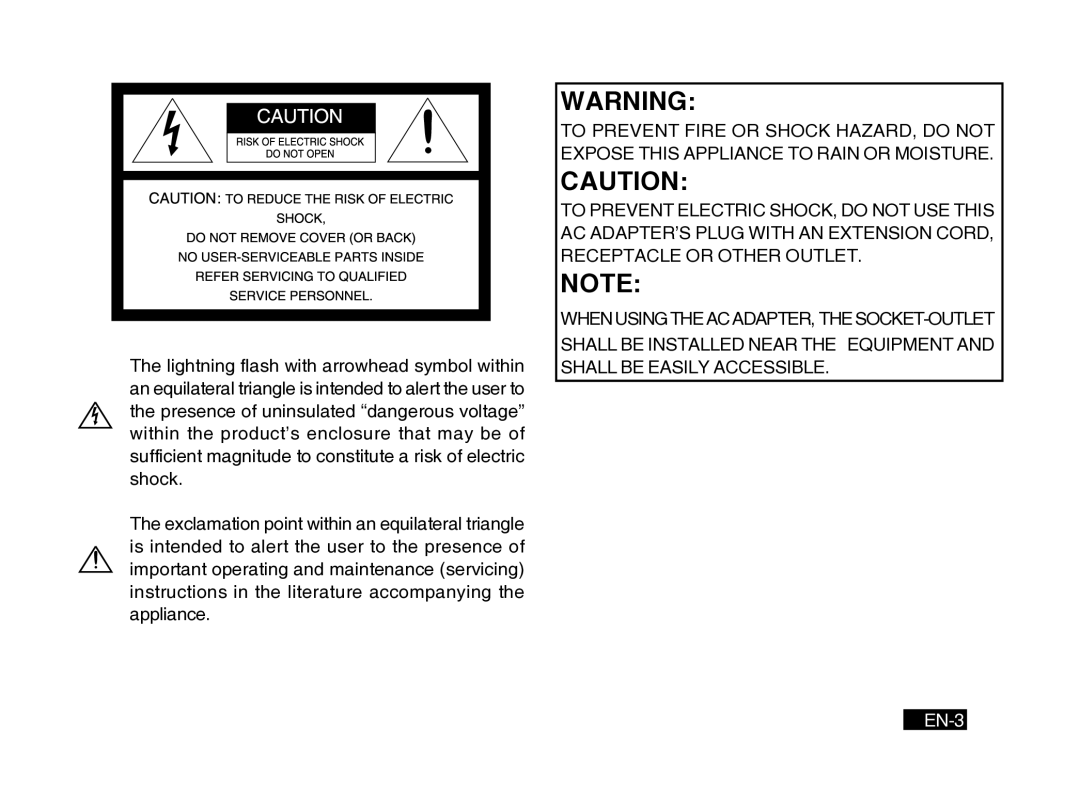 Mitsubishi Electronics PK10 user manual EN-3 