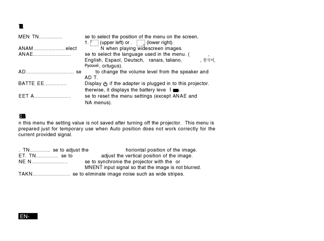 Mitsubishi Electronics PK20 user manual Feature, EN-28 