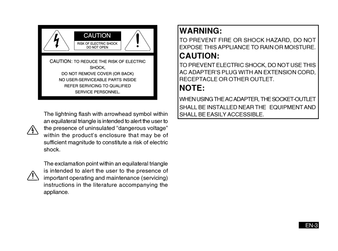 Mitsubishi Electronics PK20 user manual EN-3 